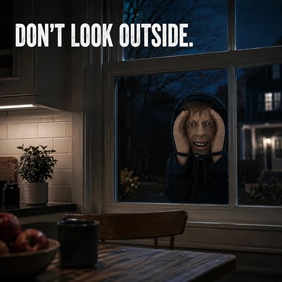 Scary Window Peeper Halloween Prank