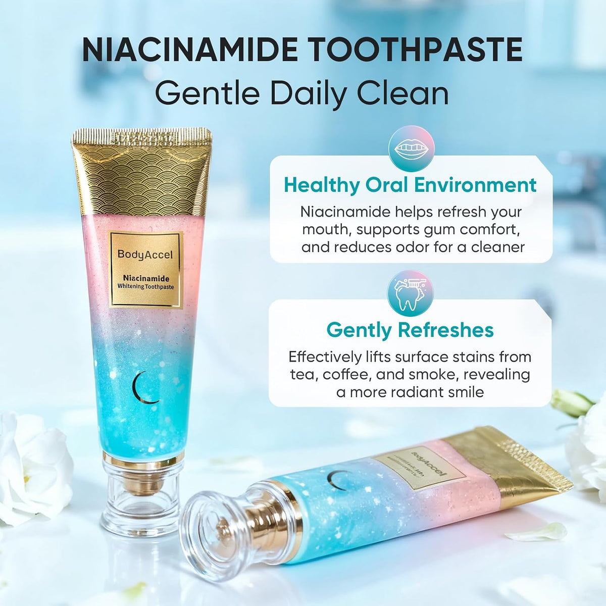 Niacinamid Whitening toothpaste