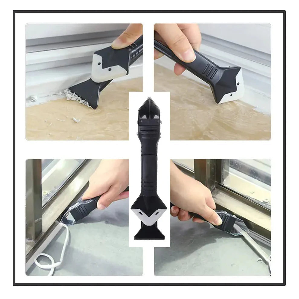 5 in 1 Metal Head Shovel Glue Tool Kit