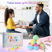 Bath Bombs for Kids with Toys Inside