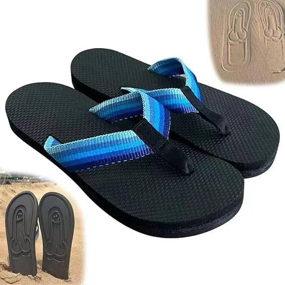 Funny Beach Sandals with Hidden Design