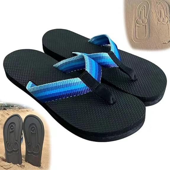 Funny Beach Sandals with Hidden Design