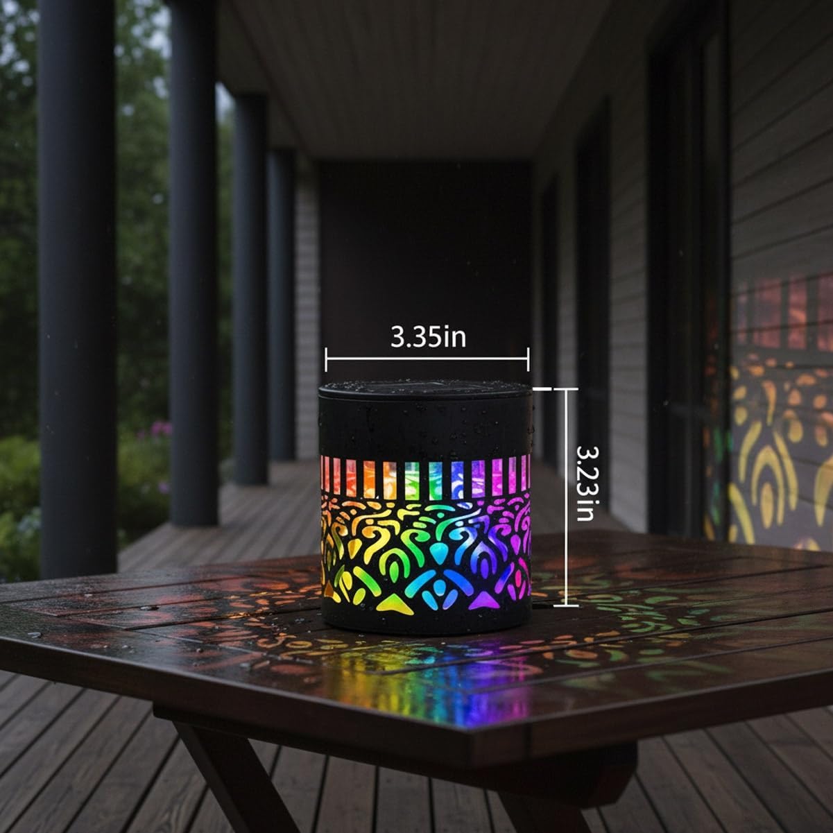 Solar Mandala Projection Decorative Wall Light