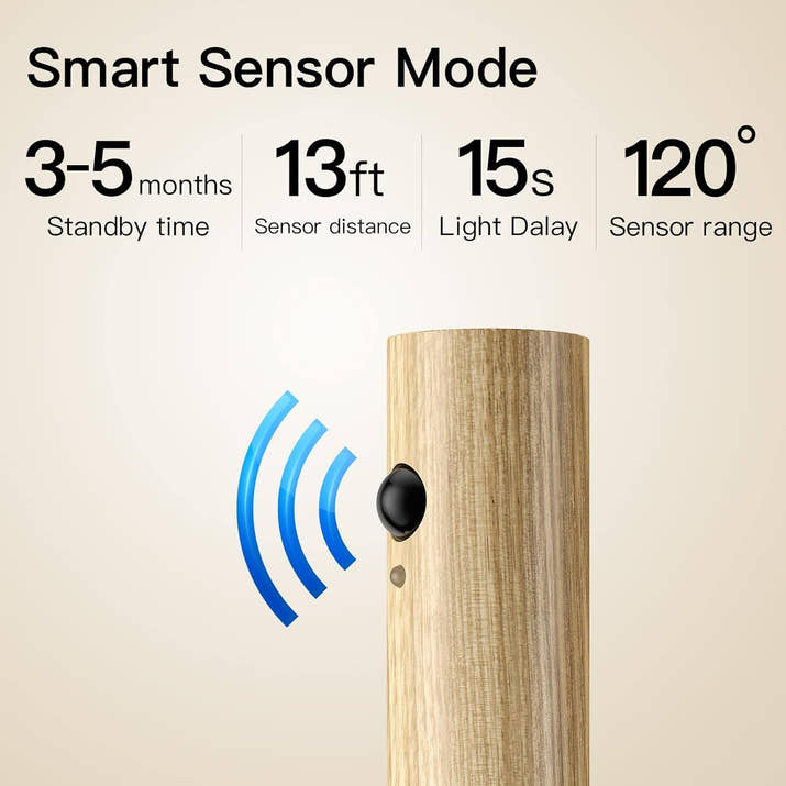 USB Charging Smart Body Sensor Night Light