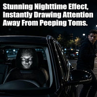 Spooky Car Headrest Covers