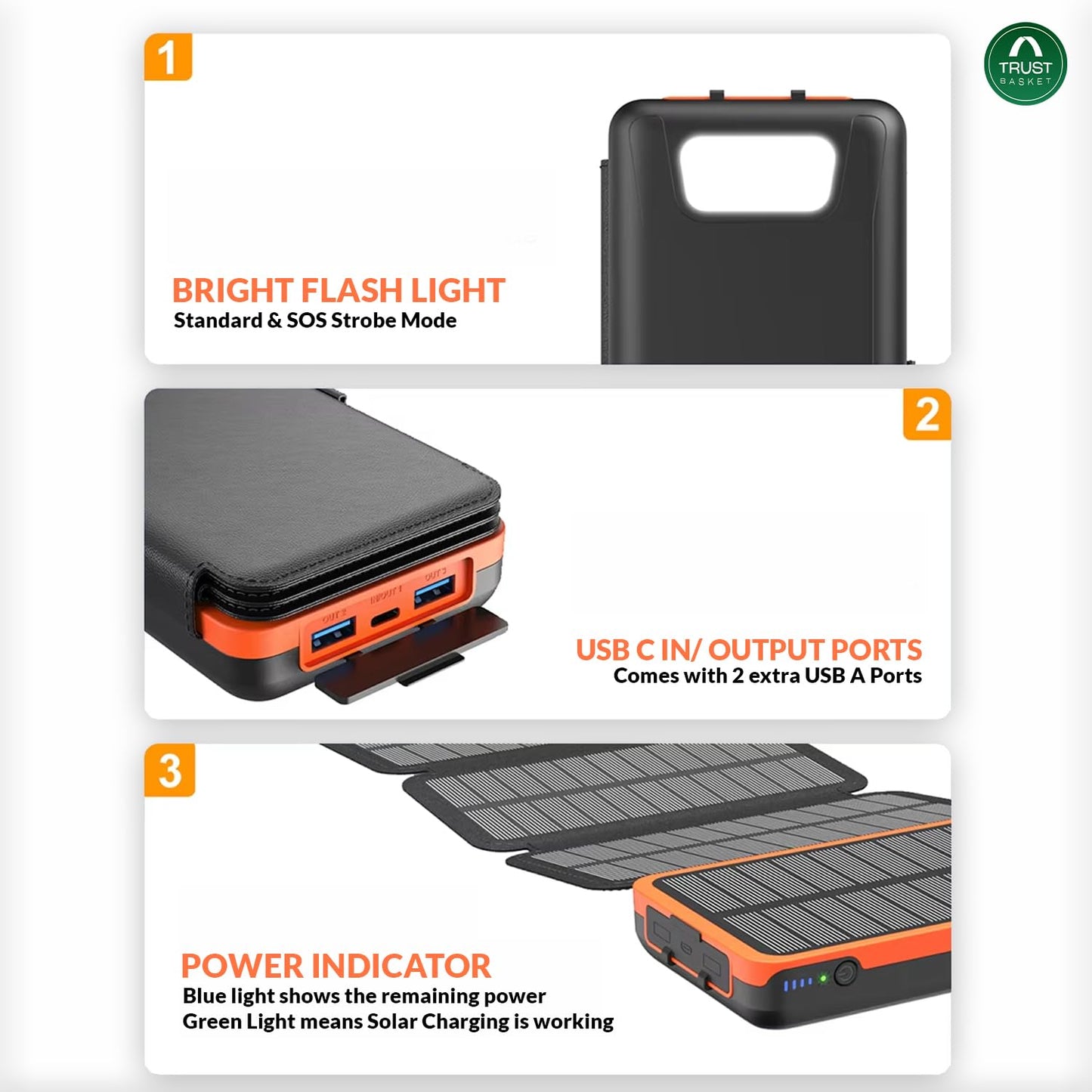 Eco-Friendly Solar Power Bank™