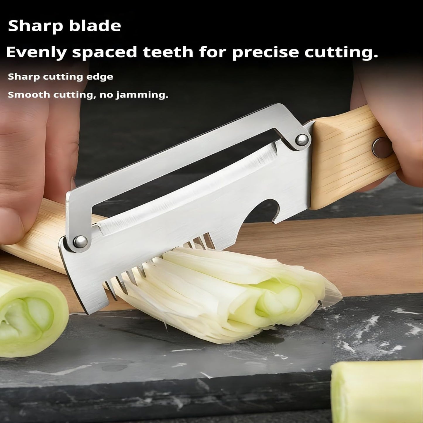 Kitchen Multifunctional Vegetable Serrated Peeler