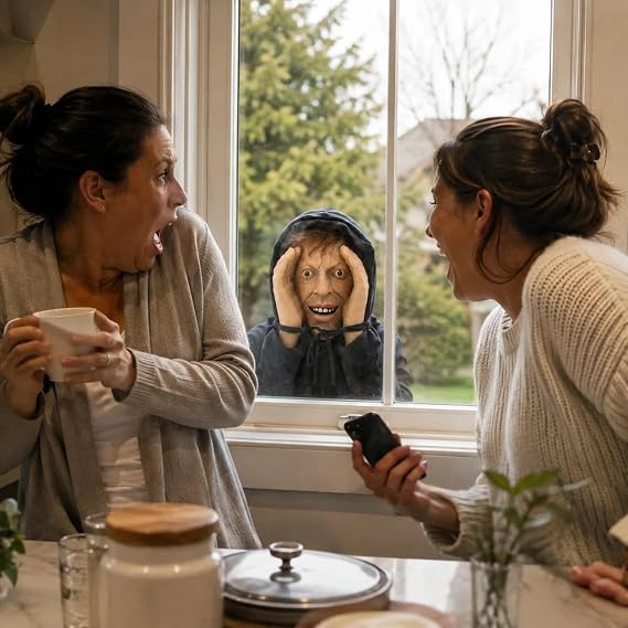 Scary Window Peeper Halloween Prank