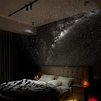 2-in-1 Galaxy Dreamy Projector with Starry Sky Design and Night Light