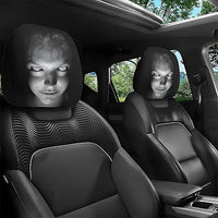 Spooky Car Headrest Covers
