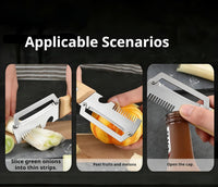 Kitchen Multifunctional Vegetable Serrated Peeler