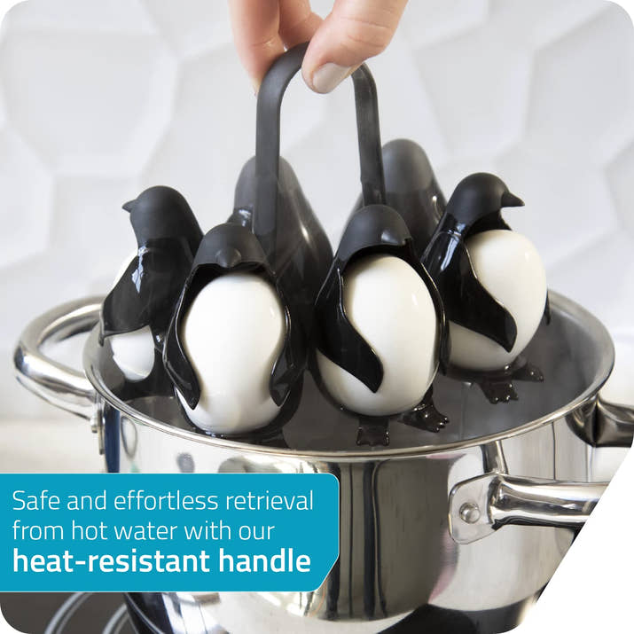 Penguin-Shaped Egg Cooker for Boiled Eggs