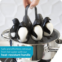 Penguin-Shaped Egg Cooker for Boiled Eggs