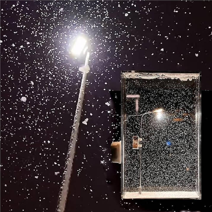 Street Light Snow Globe Night Lamp