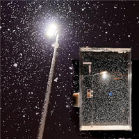 Street Light Snow Globe Night Lamp