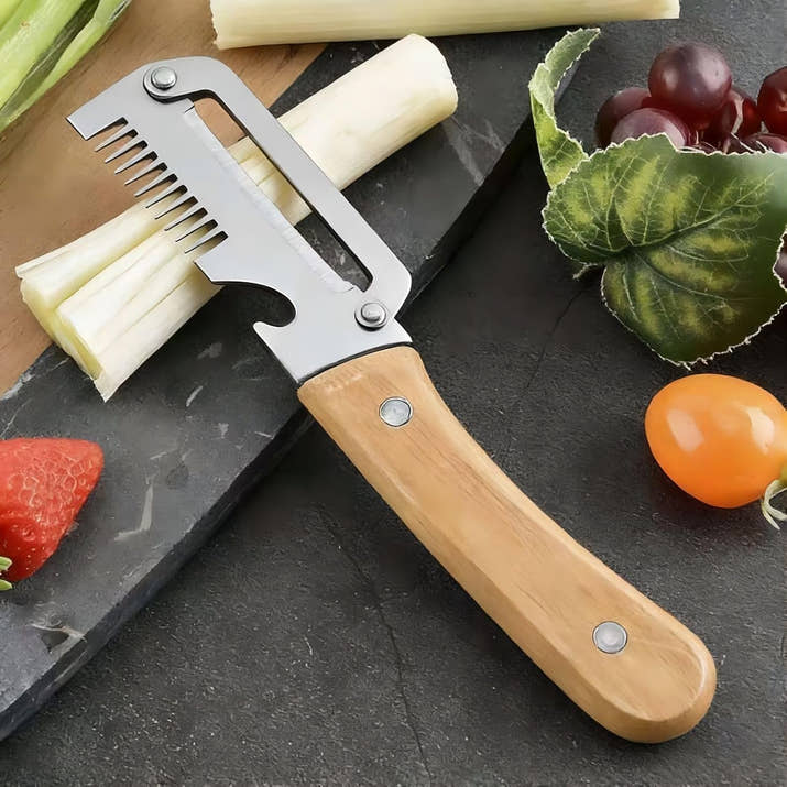 Kitchen Multifunctional Vegetable Serrated Peeler