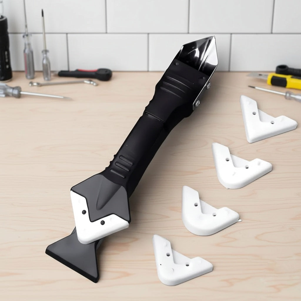 5 in 1 Metal Head Shovel Glue Tool Kit