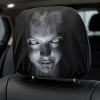 Spooky Car Headrest Covers