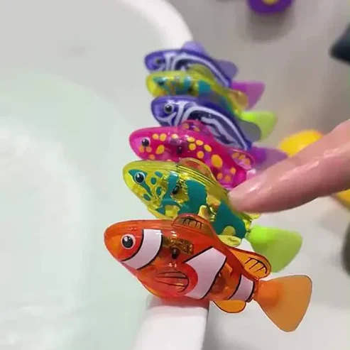 Magic Swimming Fish with Lights