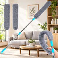 Microfiber Duster Brush with an Extension Pole