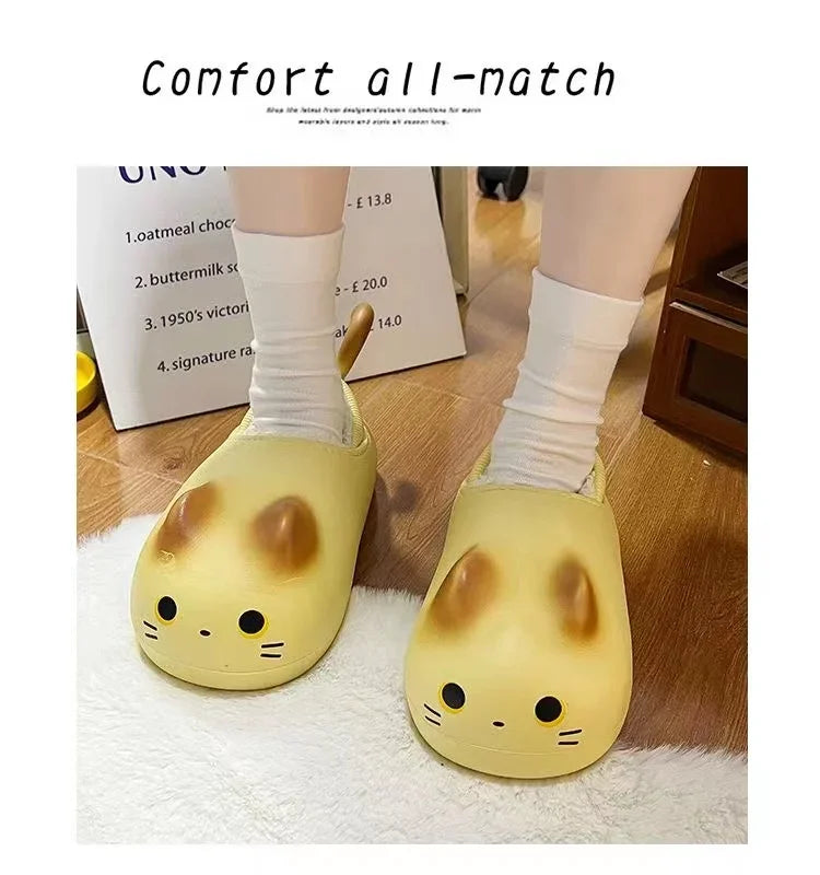 Cute Cat Paw Comfortable Slippers