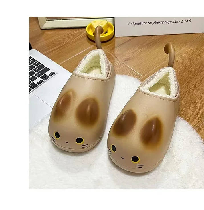 Cute Cat Paw Comfortable Slippers