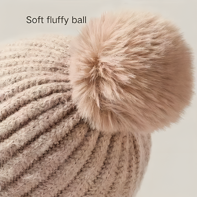 Women's 3 in 1 Fleece Lined Winter Hat Scarf Mask