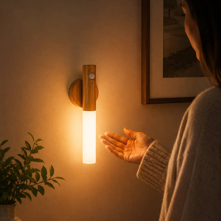 USB Charging Smart Body Sensor Night Light