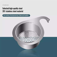 Stainless Steel Sink Strainer Basket