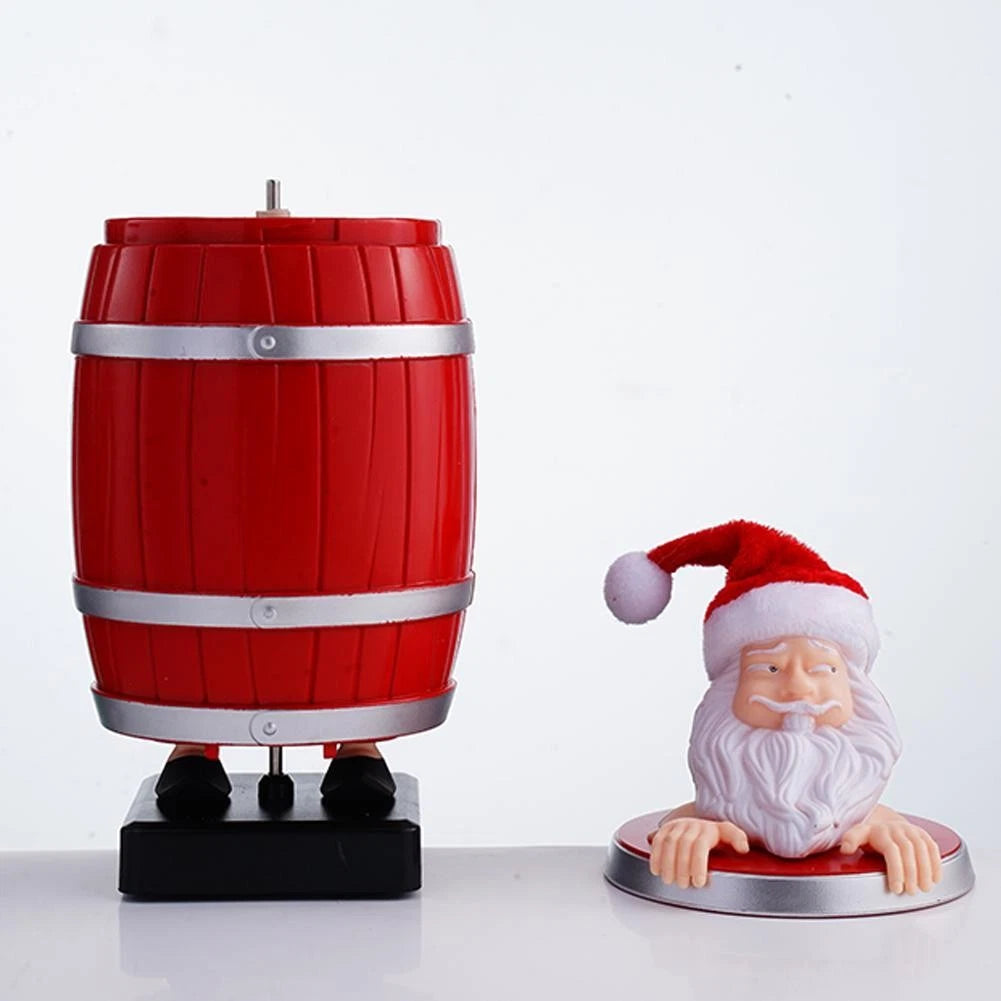 Funny Santa Claus Wooden Barrel Cigarette Holder