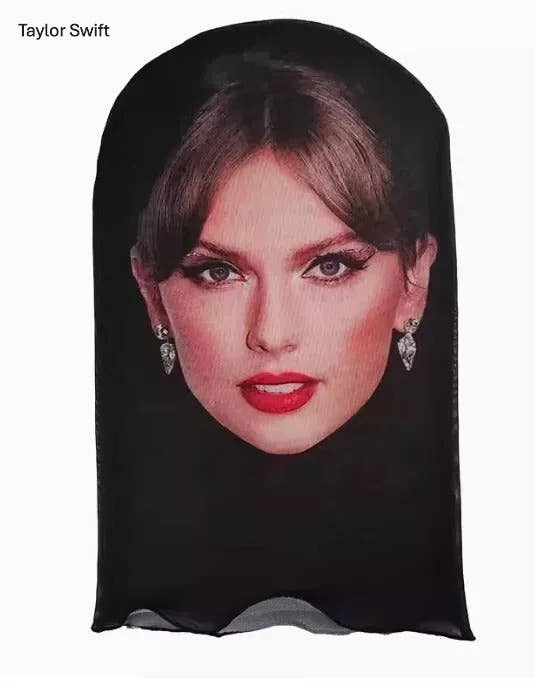 3D Celebrity Face Mask